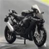 Collection 1/18 Motorcycle Model Diecasts Portable Racing Finger Motobike Simulation Collection Toys for Y-AMAHA YZF-R1(Black) view 1