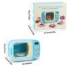 Microwave Toy  ABS 23x12x15.2cm | Pretend Play Electric Oven Kids Cookware Pot | Interactive LED Sound Kitchen Playset for Imaginative Role Play Home School and Early Learning Use view 2