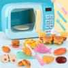 Microwave Toy  ABS 23x12x15.2cm | Pretend Play Electric Oven Kids Cookware Pot | Interactive LED Sound Kitchen Playset for Imaginative Role Play Home School and Early Learning Use view 3