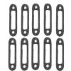 2 Sets 6591/97024 Gasket Muffler Non-Asbestos for Kyosho FW06 1/10 RC Car Upgrade Parts Spare Accessories (Black) view 1