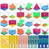 24 Pcs Valentines Day Gift Party Favors Mini Maze Puzzle Cubes Set Cards Handheld 3D Brain Teaser Balance Fidget Games School Exchanges Classroom Prizes Goodie Bags Stuffers for Kids Teens Adults view 1