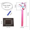 URAMAN Inflatable Pink Horse Stick with Paisley Bandana & Cowboy Lasso 3 Pcs Cowgirl Party Costume Set Pony Stick for Birthday Christmas & Western Themed Party Supplies view 4