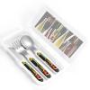 3-Piece Kids Silverware Set, Stainless Steel Reusable Children Safe Knife Spoon Fork Set With Storage Case Cocktail Glasses And Wine Bottles Children Flatware Set For Kids Lunch Box view 4