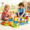 3D Magic Gravity-Defying Building Toy Train Track Set  Motorized Car Blocks Track Electric Train for Boys Girls Early Learning view 4