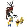 99 N-ights Forest DIY Building Set, 268-Piece Construction Toy with Creature Figures, Creative Desk Display for Adults view 4