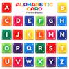 Alphabet Flash Cards 26Pcs Early Educational Soft Alphabet Cards with Pictures Parent-Child Washable Cartoon ABC Flash with Storage Bag for Home, Preschool Baby view 3