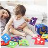 Alphabet Flash Cards 26Pcs Early Educational Soft Alphabet Cards with Pictures Parent-Child Washable Cartoon ABC Flash with Storage Bag for Home, Preschool Baby view 4