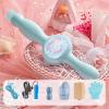 Colorful Fog Bubble Machine  Electric Bubble Blower, Handheld Party Toy, Stylish Lighting Effect, Outdoor Fun Accessory | Blowing Machine Durable Material Design Providing Exciting Entertainme view 3