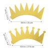Alasum 12pcs Glitter Birthday Party Crowns Hats for Adults Comfortable PVC Sparkle Caps Photo Props for Festive Decoration and First Birthday Celebration view 2