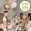 Alasum 12pcs Glitter Birthday Party Crowns Hats for Adults Comfortable PVC Sparkle Caps Photo Props for Festive Decoration and First Birthday Celebration view 3