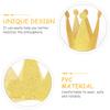 Alasum 12pcs Glitter Birthday Party Crowns Hats for Adults Comfortable PVC Sparkle Caps Photo Props for Festive Decoration and First Birthday Celebration view 4