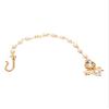 Trapat Gold Plated Pearl Kundan Maang Tikka for Kids view 4