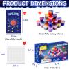 28 Pack Valentines Day Gifts for Kids, Valentines Galaxy Slime with Valentines Cards Kids Stress Relief Fidget Set Valentines Day Gifts for School Classroom Exchange Prize Party Favors Supplies view 3