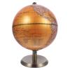 Beaupretty European Style Decorative Terrestrial Globe Adornment with Stable Flat Base Compact Geography Teaching Tool for Office Desk Home Decor view 1