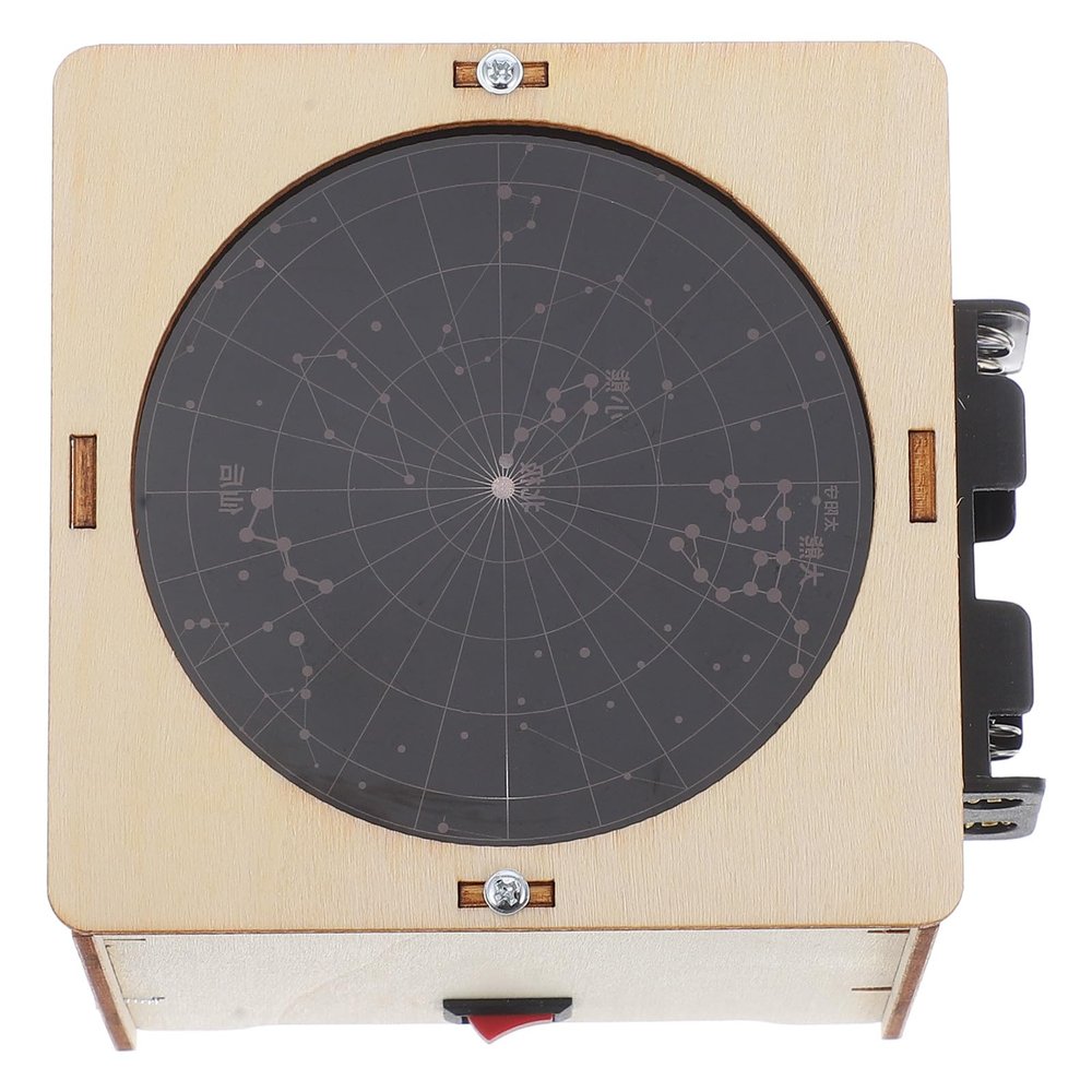 Abaodam Small Wood Star Light DIY Kit Self-Assembly Wooden Star Projector Night Light Bedroom Ceiling Decoration Science Experiment Young Learners