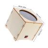 Abaodam Small Wood Star Light DIY Kit Self-Assembly Wooden Star Projector Night Light Bedroom Ceiling Decoration Science Experiment Young Learners view 2