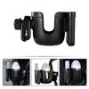 Abaodam Stroller Cup Holder with Phone Stand Bottle Rack for Secure and Smooth Design Lightweight and Easy to Install Practical Storage for Travel view 3
