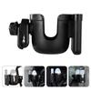 Abaodam Stroller Cup Holder with Phone Stand Bottle Rack for Secure and Smooth Design Lightweight and Easy to Install Practical Storage for Travel view 4