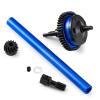 BRKRC Steel Aluminum 7075 Alloy Front & Centre & Rear Complete Differential for Tra-xxas 1:16 Mini Maxx 4WD Mini XRT VXL-3S Monster Truck Upgrades (Centre Complete Differential) view 1