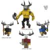 99 N-ights Forest DIY Building Set,Construction Toy with Creature Figures, Creative Desk Display for Adults view 2