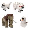 99 N-ights Forest DIY Building Set,Construction Toy with Creature Figures, Creative Desk Display for Adults view 1
