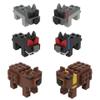 99 N-ights Forest DIY Building Set,Construction Toy with Creature Figures, Creative Desk Display for Adults view 1