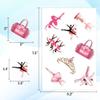 100PCS Ballet Stickers  Ballerina Dance Vinyl Waterproof Decals for Ballet Lovers, Laptop, Water Bottle, Scrapbook, Kids Party Favors view 4