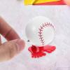 Abaodam 4Pcs Clockwork Wind Up Walking Sports Balls Novelty Plastic White Jumping Playthings for Festival Holiday view 3