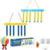 LZBEGGZ New Reflex Catch Game, 2026 Reflective Drop Stick Challenge Game, Hand Eye Coordination Reflex Training Toy with Remote, 3 Adjustable Speed Modes, Catching Sticks Games for All Ages (2Pcs) view 1