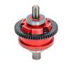 57T 0.8Mod Center Diff Gear Assembly ARA311165 RC Car Parts for AR-RMA 3S 4S 1/8 for Mo-jave for Ty-phon 1/10(Gray) view 2