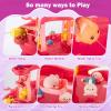 ZACEAC Water Table for Toddlers 3-5 Outdoor Toys for Kids Ages 4-8 3-Tier Kids Sand Water Table with Fishing Game Set Activity Sensory Table Summer Gift Beach Outside Toys for Toddler Girl view 4