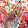 50Pcs Mini Glow in The Dark Animal Resin Models,Mystery Resin Animals Christmas Blind Bag,Mini Luminous Farm Ocean Figures,Hide Luminous Figures DIY Fairy Garden House Micro Landscape Aquarium Decor view 1