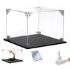Acrylic Display Case 26x26x8in(Length x Width x Height) for Collectibles Assemble Clear Acrylic Display Box, Alternative Glass Case for Action Figures Model Doll Display view 1