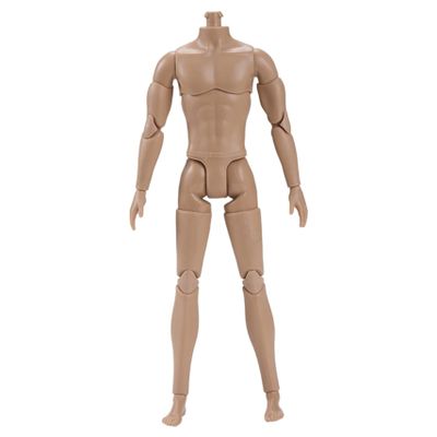 1/6 Scale Action Figure, Multi Jointed Movable Male Muscular Action Figure Body for Display Doll Collection, Medium 1/6 Scale.
