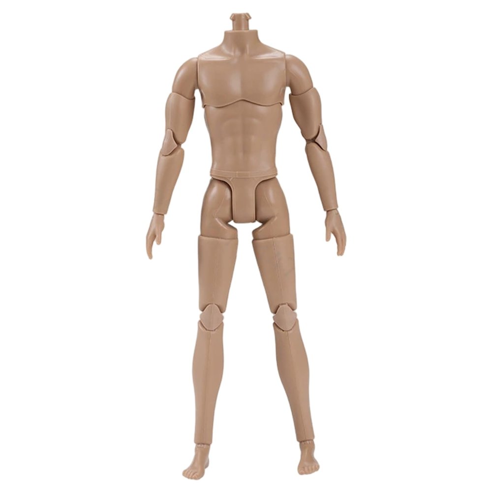 1/6 Scale Action Figure, Multi Jointed Movable Male Muscular Action Figure Body for Display Doll Collection, Medium 1/6 Scale.