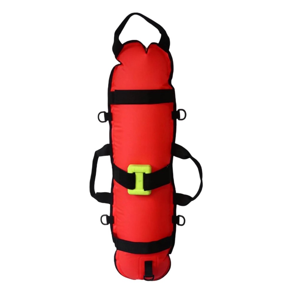 31.5 in Dive Buoy with Flag, Inflatable for Freediving and Scuba Diving, Oral Inflator Included