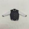 1/6 Scale Male Baseball Jacket Clothing for 12-inches Man Action Figure Body Doll, 1/6 Scale Casual Patchwork Jacket Coat Bomber Jacket Lightweight Windbreaker (Grey) view 1