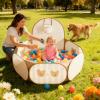 Foldable Ball Pit, with Cartoon Patterns, 80x108x118cm, Kids Indoor Play Tent, Indoor Outdoor Ball Pool, Fun & Engaging Play, for Boys, Girls, Living Room, Bedroom, Playroom view 4
