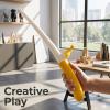 3d Printed Banana Sword, Retractable Sword Toy, 3d Printed Plastic Banana, Extendable Banana Swords, Telescopic Plastic Banana Katana Wand, Funny Prop Swords Toys, for Stress Relief (3Pcs*Whtie) view 3
