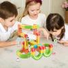 Electric Train Set - Magnetic Large Educational Toy, Click Rail Track Cube Train, Enhances STEM Learning for Christmas, Birthday, Holiday, Classroom, Preschool, Home, Nursery, Playroom view 4