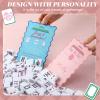 BrightRow 4 Pcs Mahjong Shuffler Cards for Tiles Mixing & Shuffling Portable Mah Jong Accessories Gift Party Supplies Waterproof Rules Printed Mixer 7 x 5 in for Tiles Lover(Pastel,Wave,City Tower) view 3
