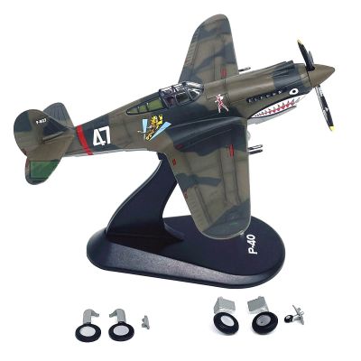 CHICHIYANG 1:72 US for Curtiss P-40C for Warhawk Fighter Model Alloy Memorial Battle Airplane Miniature for Collection & Display