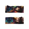 XZDZDX Jigsaw Puzzle Woman Infant Baby Headband Soft Polyester Knot Bow Headwraps for Newborns Stylish Elastic Warm view 2