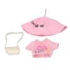Changor Duck Plush Doll Clothes, Washable Stuffed Animal Outfit Set with Hat Bag, Skin Friendly Costume for Duck Toys (I Type) view 4