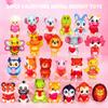 24Pcs Valentines Day Gifts with Cards for Kids, Animal Heart Squishy Toys for Party Favors, Galentines School Gift Exchange, Classroom Prizes, Bag Stuffers view 3