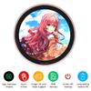 Personalized Anime Photo Pin: 1.8" IPS Touchscreen Digital Badge for Custom Videos & GIFs - Unique Christmas Gift for Fans, Backpacks, Jackets view 3