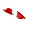 2Pcs Rear End Differential Bump Stop Energy Suspension 99137R 9.9137R Compatible with Jeep Engine CJ7 1976-1986 view 1