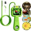 Borescope Camera with Light for Kids - STEM Science Educational Toy for 4-10 12Years Old, Educational Boys Girls Birthday Gift, Snake Scope Camera for Outdoor Camping Nature Exploration (Green) view 1