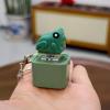 Frog Sound Button Accessory with LED Lights, Croaking Noise Maker, Portable Click Button for Office & Daily Use(Green Frog - 2pc) view 2