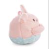 62925 Pibu Pink Polka Dot Rabbit Cuddly Toy, 5 cm, Soft Plush for Cuddling and Playing, for Children and Adults, Gift Idea view 3